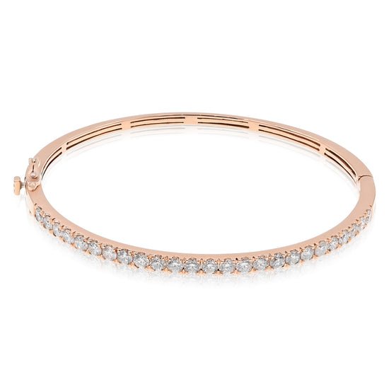Monary Bracelet featuring 2 Carats of Diamond set in 14K Rose Gold